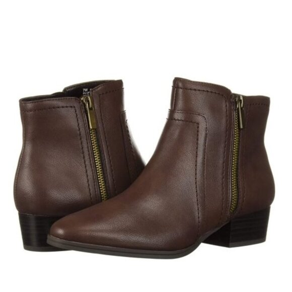 Women's Aerosoles Double Cross Ankle Boot - Picture 1 of 4